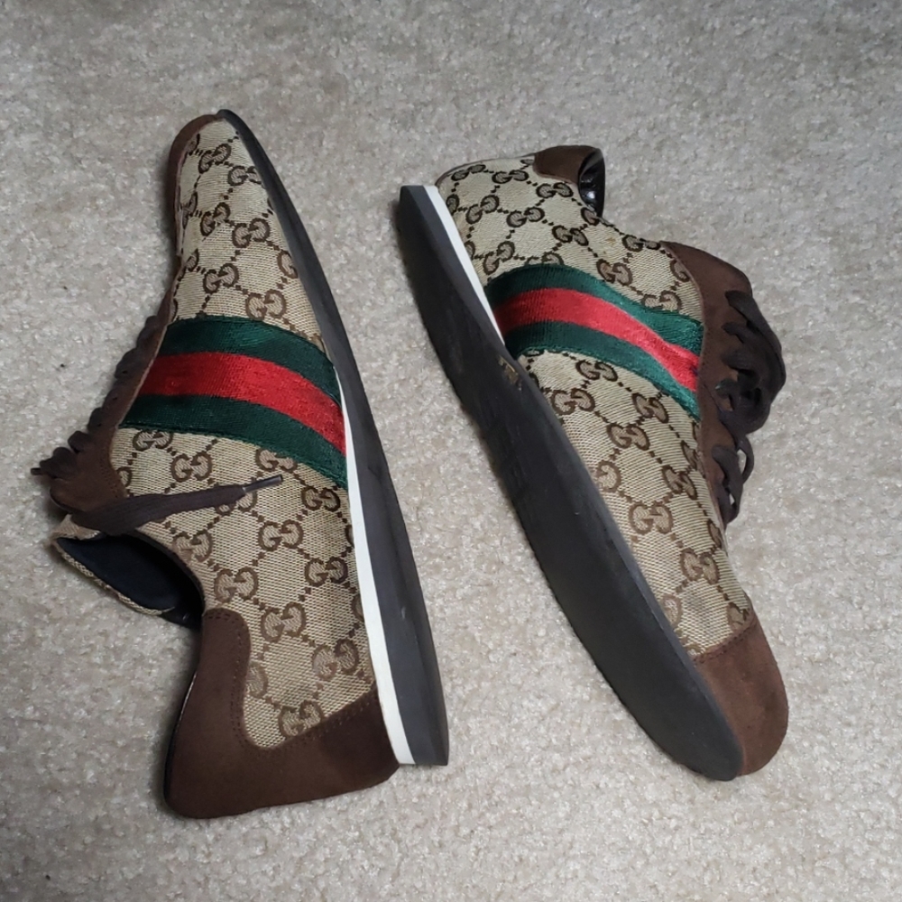 Gucci sneaker Guccissima - Picture 5 of 8